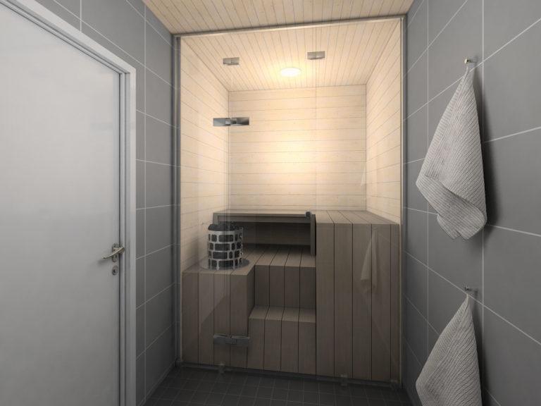 Premium-sauna, haapa